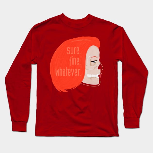 Sure Scully Long Sleeve T-Shirt by Meowlentine